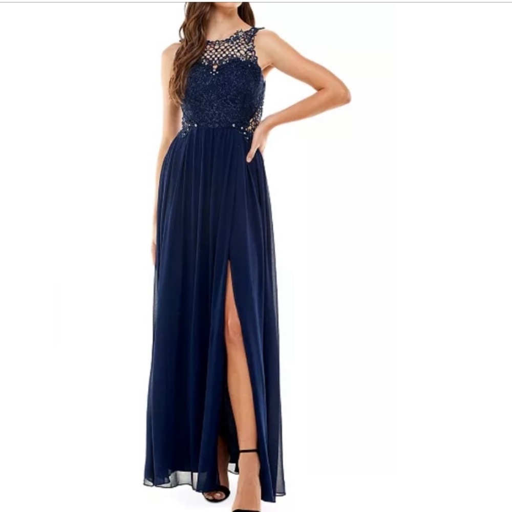 Blue Prom Dress